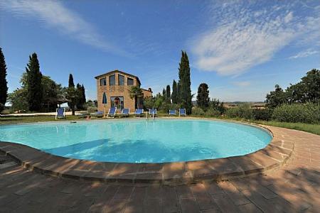 Buonconvento Villa Sleeps 3 Pool Wifi Exterior photo